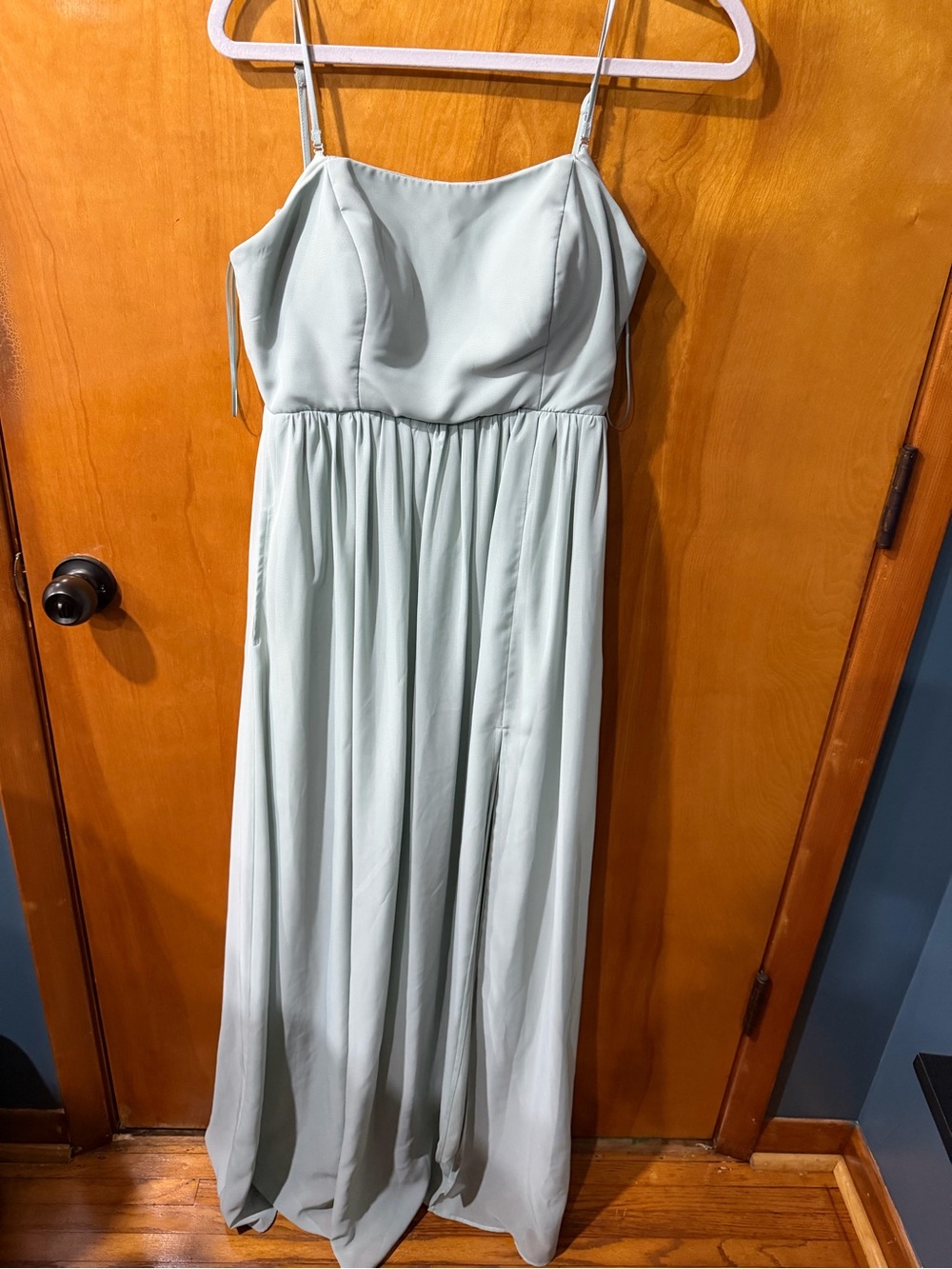 Birdy Grey Sage Green One-Shoulder Bridesmaid Dress